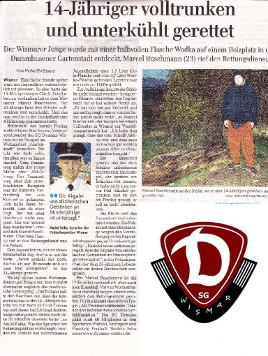 Foto Quelle: © SG Dynamo Wismar e.V. Foto Quelle: © SG Dynamo Wismar e.V.