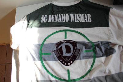 Rückansicht Shirt Dynamo Wismar 