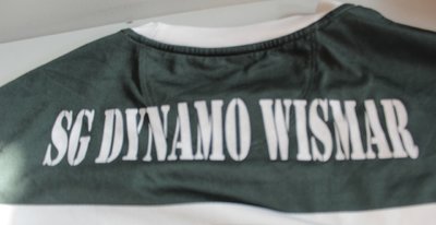Rückansicht Shirt Dynamo Wismar 